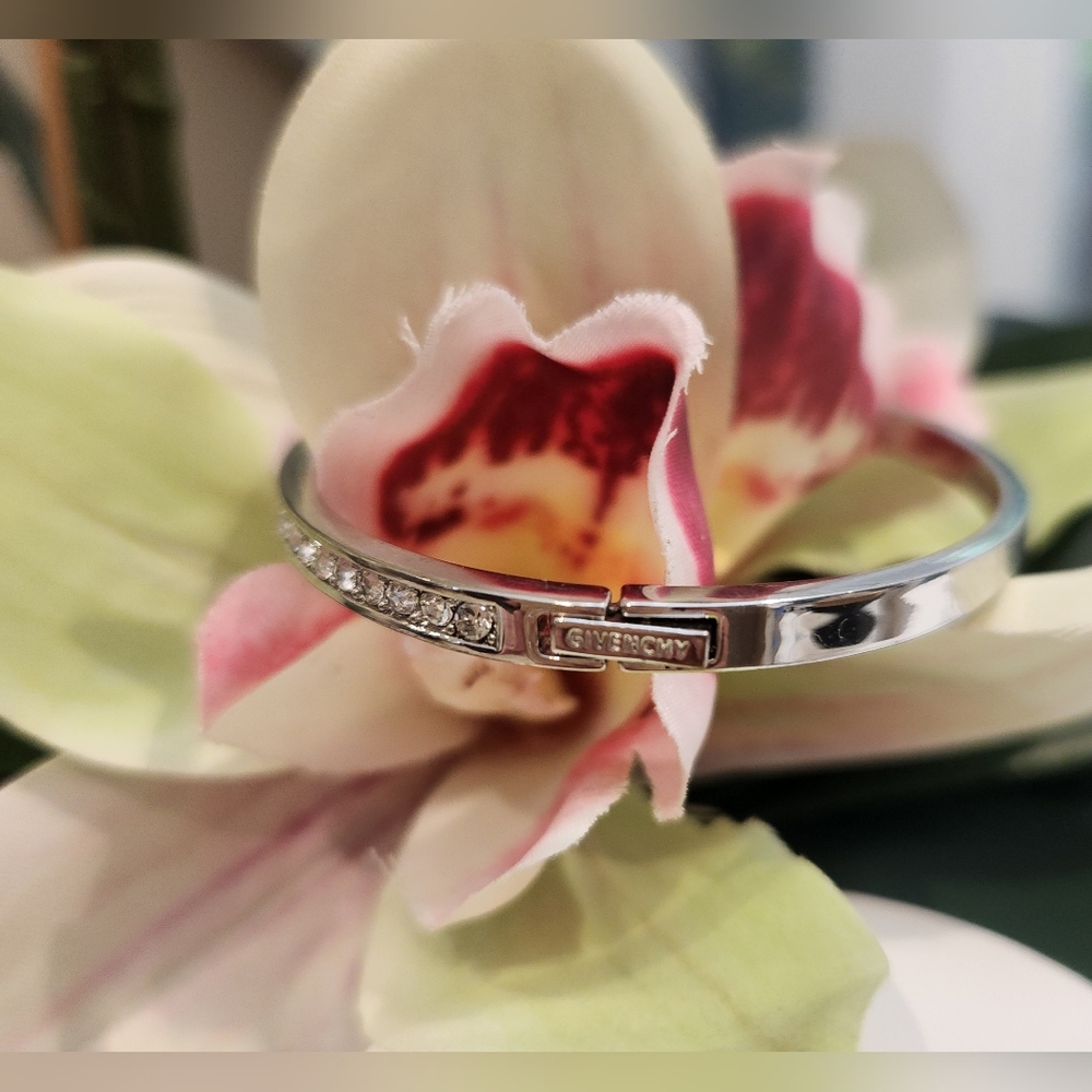 Givenchy Hinged Bangle Bracelet - image 2